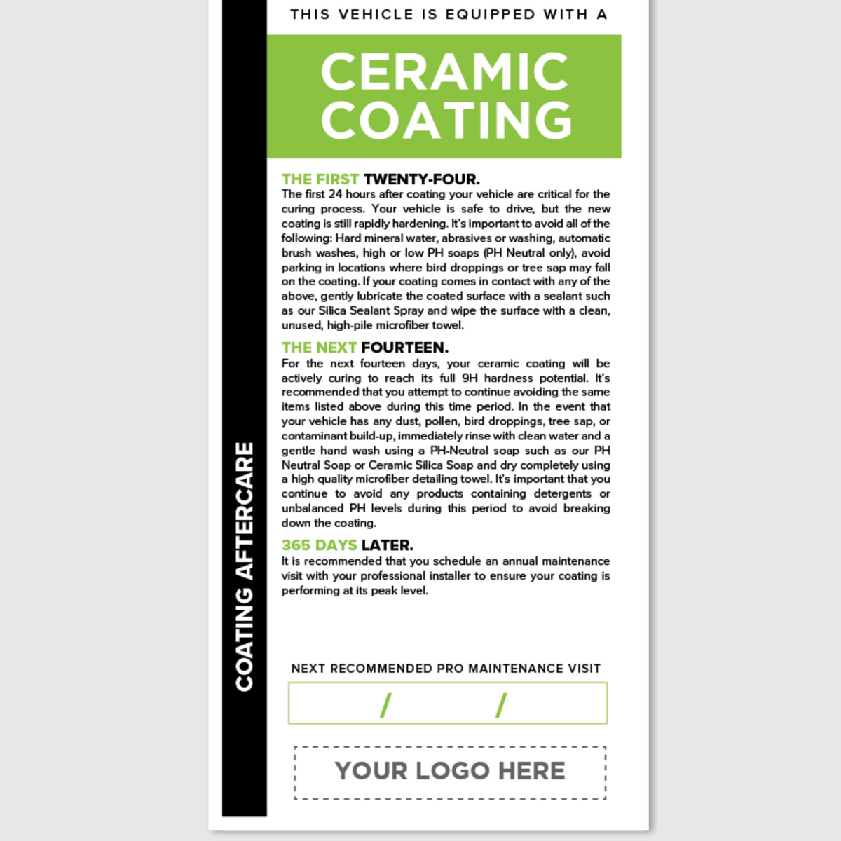 Custom Coating Hangtags - 100 Pack – Pro Products Direct